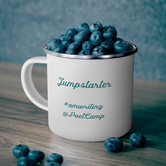 Jumpstart Enamel Camping Mug